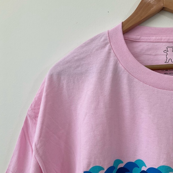 Grizzly T Shirt Pink Graphic Tee Size 2XL short sleeves new - Picture 5 of 7